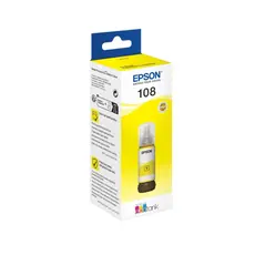 Ink Epson C13T09C44A, 108 EcoTank Yellow ink bottle 33861