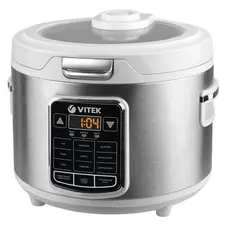 5 - Мультиварка VITEK VT-4281, Нержавеющая сталь | Белый