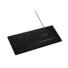 6 - Keyboard Canyon HKB6, Multimedia, Slim, Silent, Backlight, Wrist...