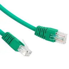 4 - Патч-корд Cablexpert PP12-0.25M/G, CAT5e UTP, 0,25м, Зелёный