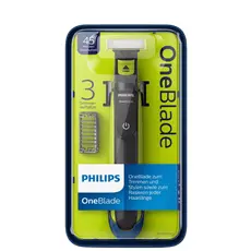 3 - Мужской Триммер Philips QP2520/20, Черный/Зеленый