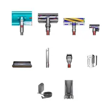 2 - Вертикальный Пылесос Dyson V15s Detect Submarine, Желтый | Никель