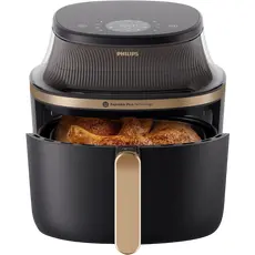 3 - Аэрофритюрница Philips NA332/00, Черный | Золотистый
