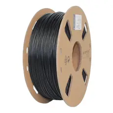 3 - Нить для 3D-принтера Gembird 3DP-PLA-FL-01-BK, PLA, Черный, 1.75 мм, 1кг