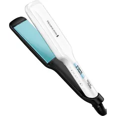 2 - Выпрямитель для волос Remington Shine Therapy S8550, Белый | Синий