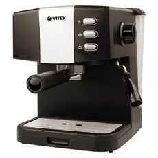 3 - Кофеварка рожковая VITEK VT-1523, 850Вт, Чёрный