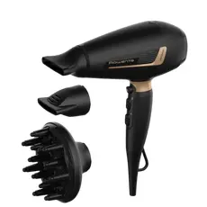 2 - Фен Rowenta CV8840F0, 2200Вт, Чёрный