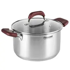 3 - Набор кастрюль Rondell RDS-822, 5,6л, 24см, Нержавеющая сталь