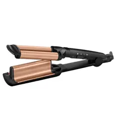 6 - Плойка BaByliss Deep Waver W2447E, Черный | Золотистый
