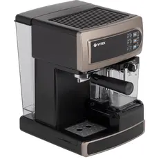 6 - Кофеварка рожковая VITEK VT-1517, 1300Вт, Коричневый