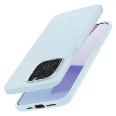 6 - Чехол Spigen iPhone 15 Pro Thin Fit, Приглушённый синий