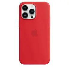 3 - Чехол Apple iPhone 14 Pro Max Silicone Case with MagSafe, Красный