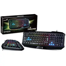 4 - Клавиатура Genius SCORPION K215, Проводное, Чёрный
