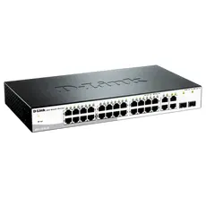 3 - Сетевой коммутатор D-Link DES-1210-28, 24x 10/100 Мбит/с