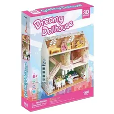2 - Пазл 3D CubicFun "Кукольный домик мечты", 8+