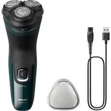 6 - Электробритва мужская Philips X3002/00, Черный | Зелёный