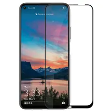 5 - Защитное стекло Nillkin Huawei P40 lite - Tempered Glass CP+ pro, Чёрный