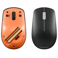 2 - Беcпроводная мышь Lenovo Lenovo 400, Чёрный