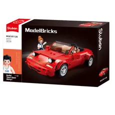 3 - Конструктор Sluban B1128 "Спортивный автомобиль MX5", 6+