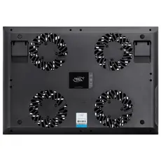 4 - Охлаждающая подставка для ноутбука Deepcool MULTI CORE X8, 17", Чёрный