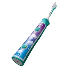 3 - Звуковая зубная щетка PHILIPS Sonicare For Kids HX6321/04, Бирюзовый