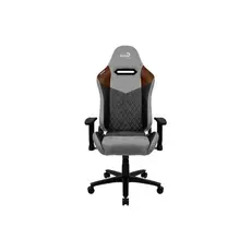 6 - Игровое кресло AeroCool Duke, Искусственная кожа, Серый