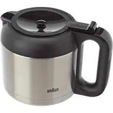 4 - Капельная кофеварка Braun KF 7125 BK, 1000Вт, Черный | Нержавеющая сталь