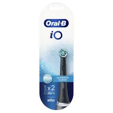 3 - Насадка для электрической зубной щетки Oral-B iO Ultimate Clean, Чёрный