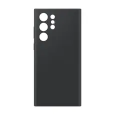 4 - Чехол Samsung Silicone Cover for Galaxy S22 Ultra, Чёрный