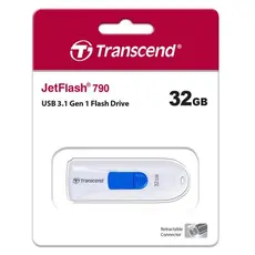5 - USB Flash накопитель Transcend JetFlash 790, 32Гб, Белый