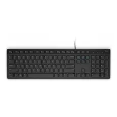 5 - Клавиатура DELL KB216, Проводное, Белый