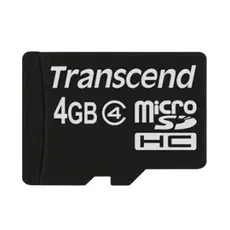 2 - Карта памяти Transcend microSDHC Class 4, 4Гб (TS4GUSDC4)