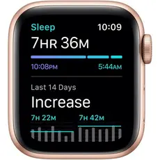 3 - Apple Watch SE 40mm Aluminum Case with Pink Sand Sport Band, MYDN2...
