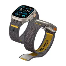 3 - Ремешок для часов Spigen Athlex Air, Нейлон, Active Gray