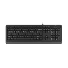 6 - Клавиатура A4Tech FK10, Проводное, Чёрный/Серый