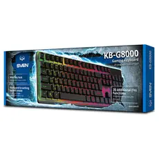 3 - Клавиатура SVEN KB-G8000, Проводное, Чёрный