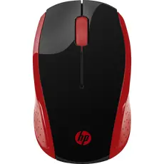 3 - Мышь HP 200 Empress, Красный | Черный