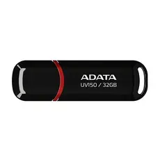 4 - USB Flash накопитель ADATA UV150, 32Гб, Черный/Красный