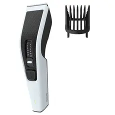 3 - Машинка для стрижки Philips Series 3000 HC3521/15, Белый | Черный