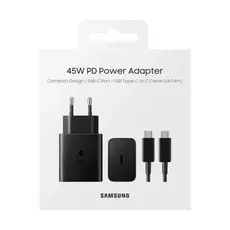 5 - Зарядное устройство Samsung Fast Travel Charger EP-T4511, 45Вт, Чёрный
