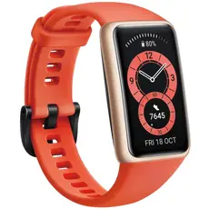 5 - Спортивные/Тренировочные часы Huawei Band 6, 43мм, Amber Sunrise