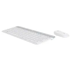 3 - Клавиатура и мышь Logitech MK470, Беспроводное, Белый