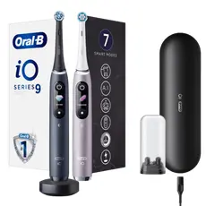3 - Электрическая зубная щетка Braun Oral-B iO 9 Duo, Black Onyx | Rose...