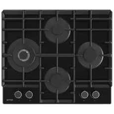 4 - Газовая варочная панель Gorenje GTW6D42AB, Чёрный
