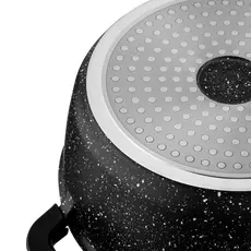 5 - Кастрюля Ardesto AR2430GE, 3,1л, 22см, Чёрный