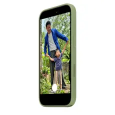 4 - Чехол Apple iPhone 17 Silicone Case with MagSafe, Light Moss