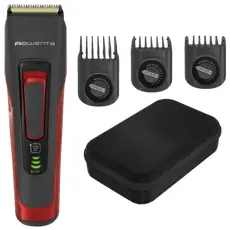 6 - Машинка для стрижки Rowenta Advancer TN5221F4, Черный | Красный