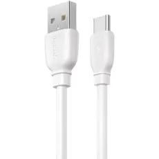 2 - Кабель для передачи данных Remax RC-138a, USB Type-A/USB Type-C, 1м,...