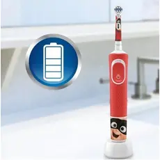 5 - Электрическая зубная щетка BRAUN Kids Vitality D100, Красный