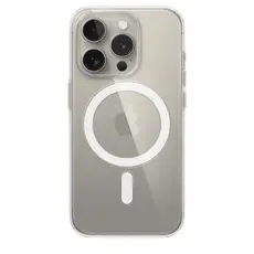 4 - Чехол Apple 15 Pro Clear Case with MagSafe, Прозрачный